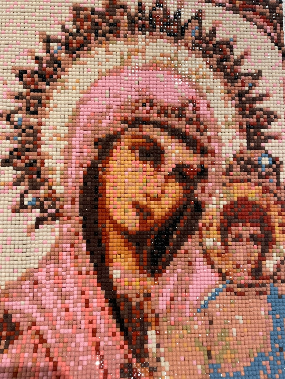 Mosaic Icon - Virgin Mary and Jesus