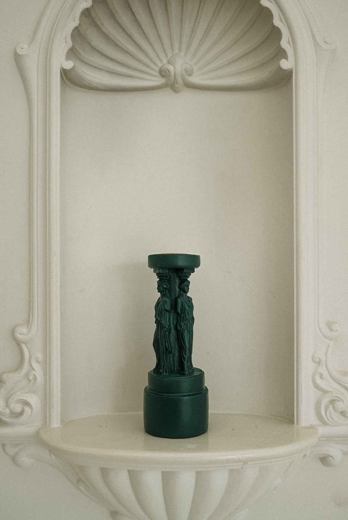 Caryatid Candle Holder