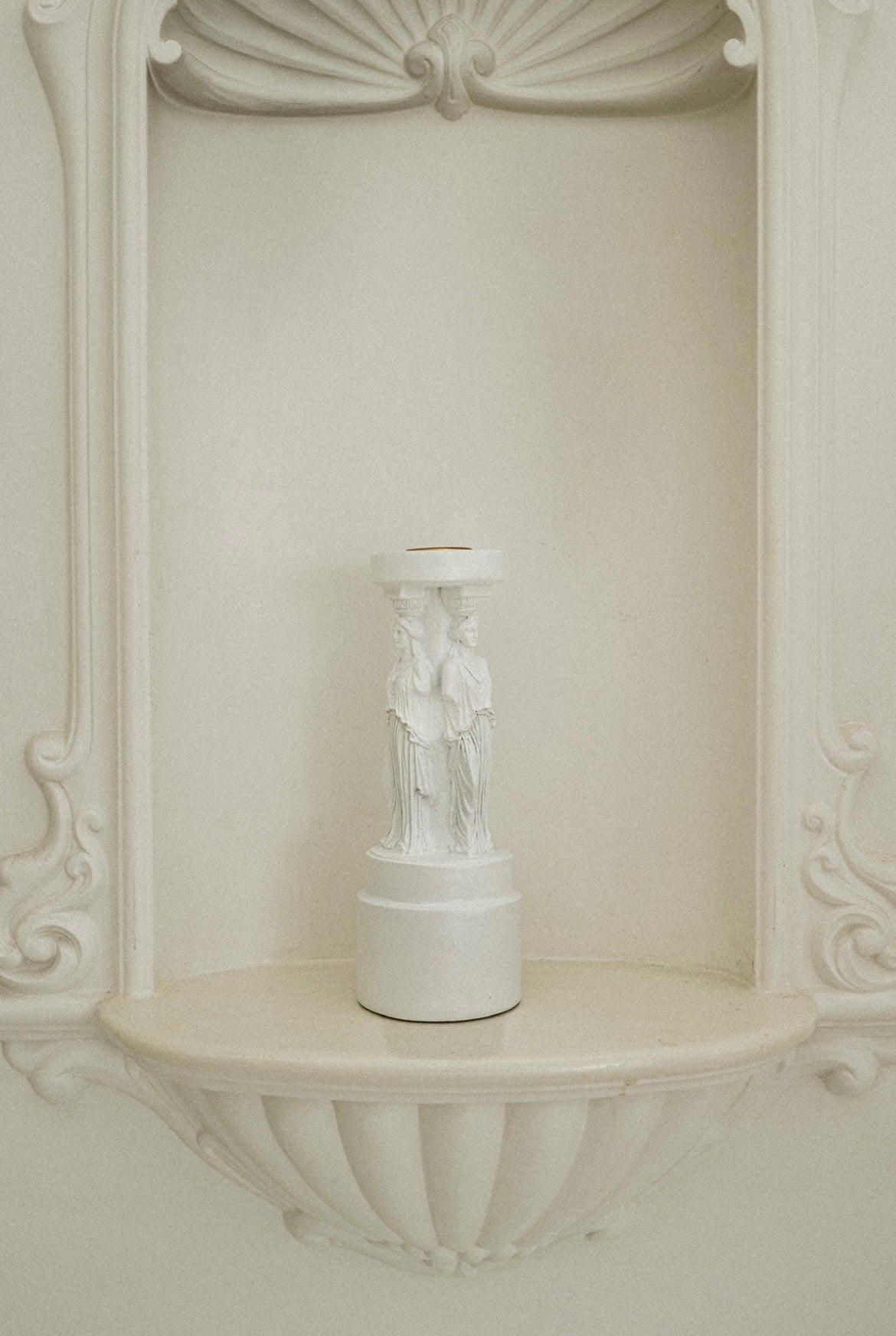 Caryatid Candle Holder